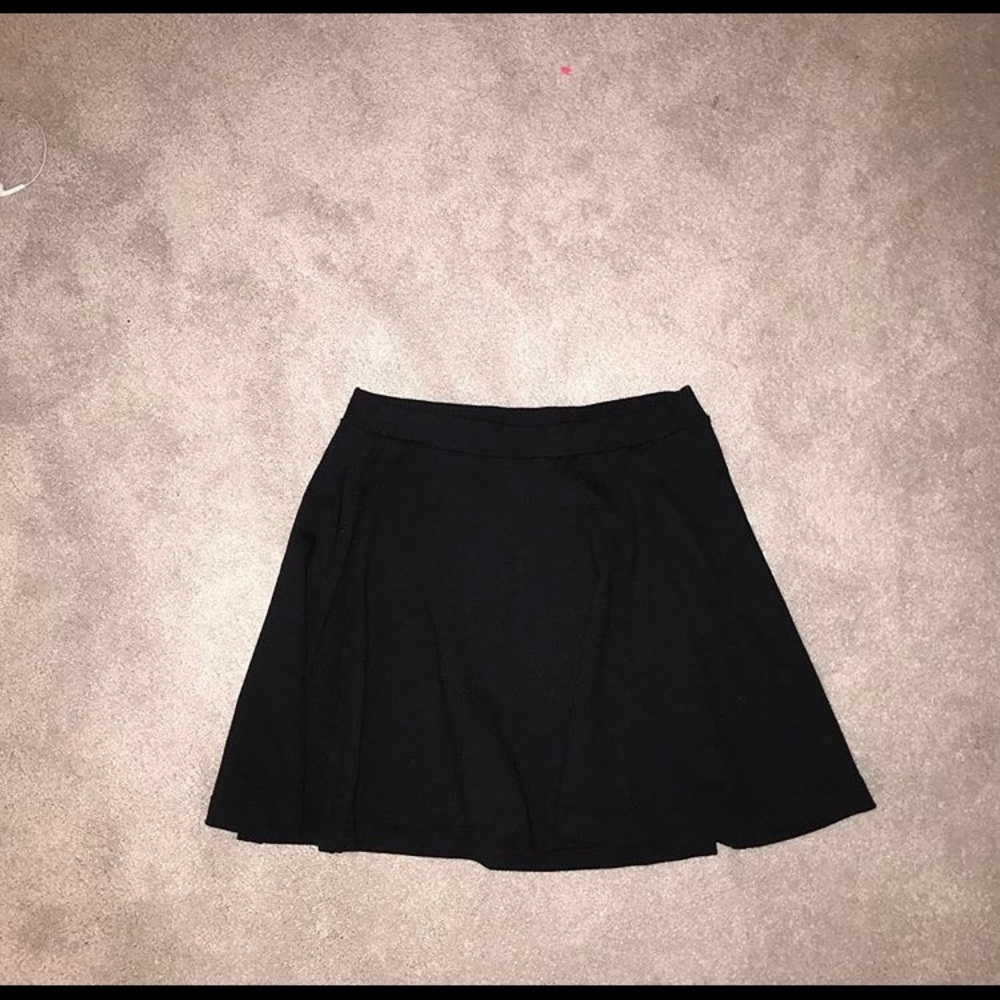 Black Skater Skirt